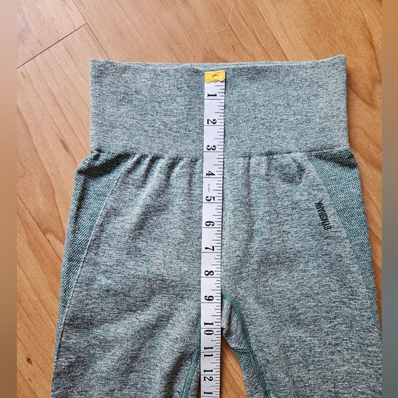 Gymshark leggings, Heathered Teal, size Extra small - Picture 5 of 6